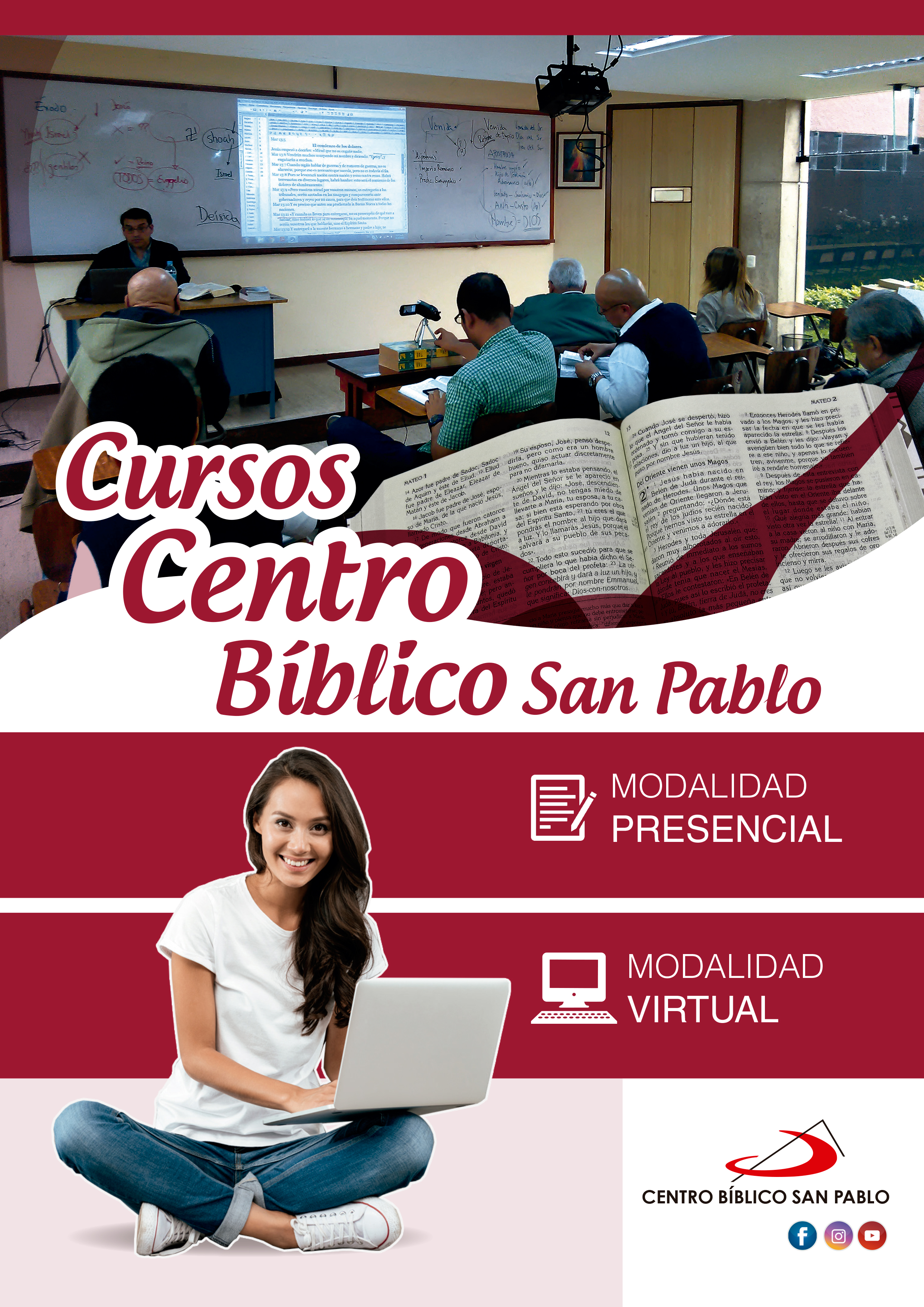 Cursos Centro Bíblico San Pablo 2020