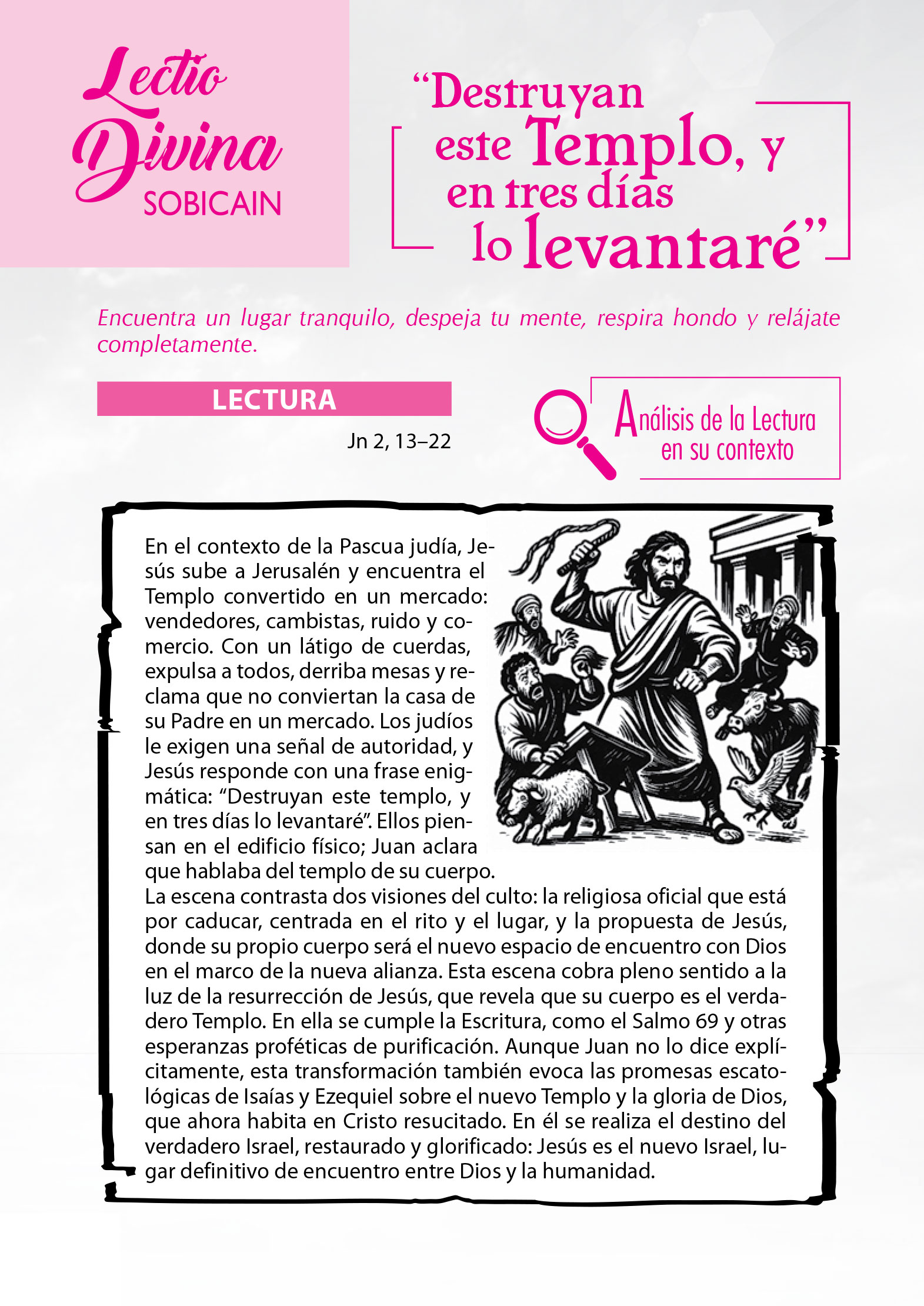 Lectio Divina del 09/11/2025