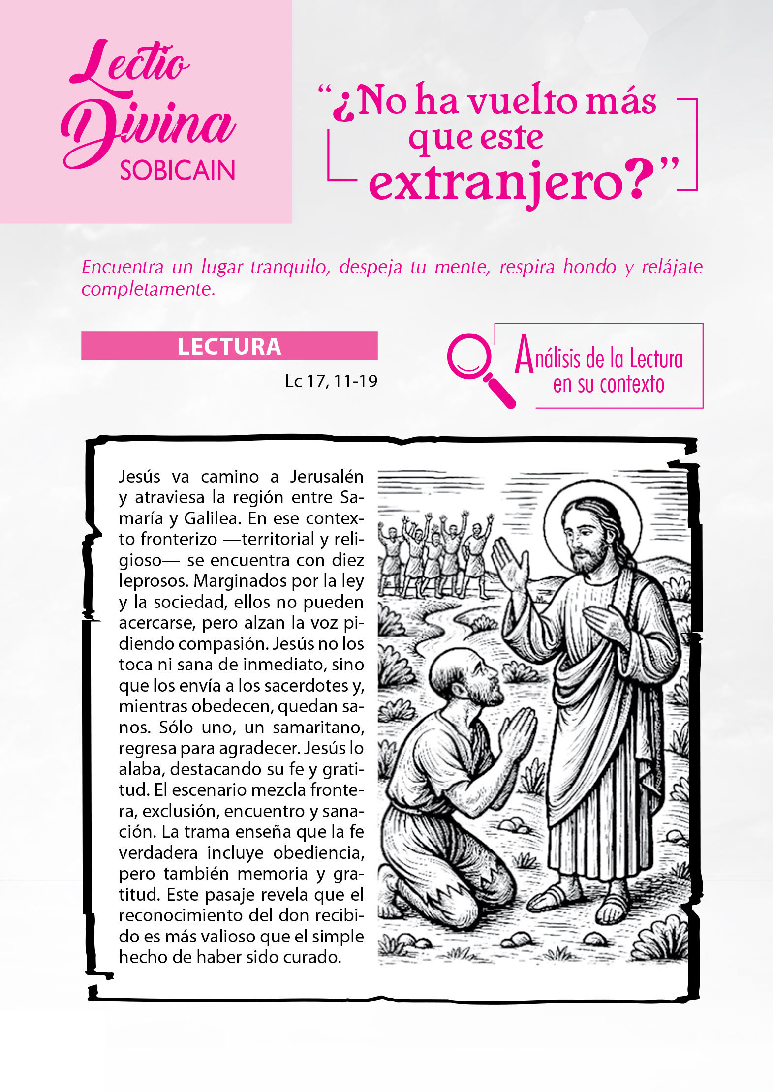 Lectio Divina del 12/10/2025