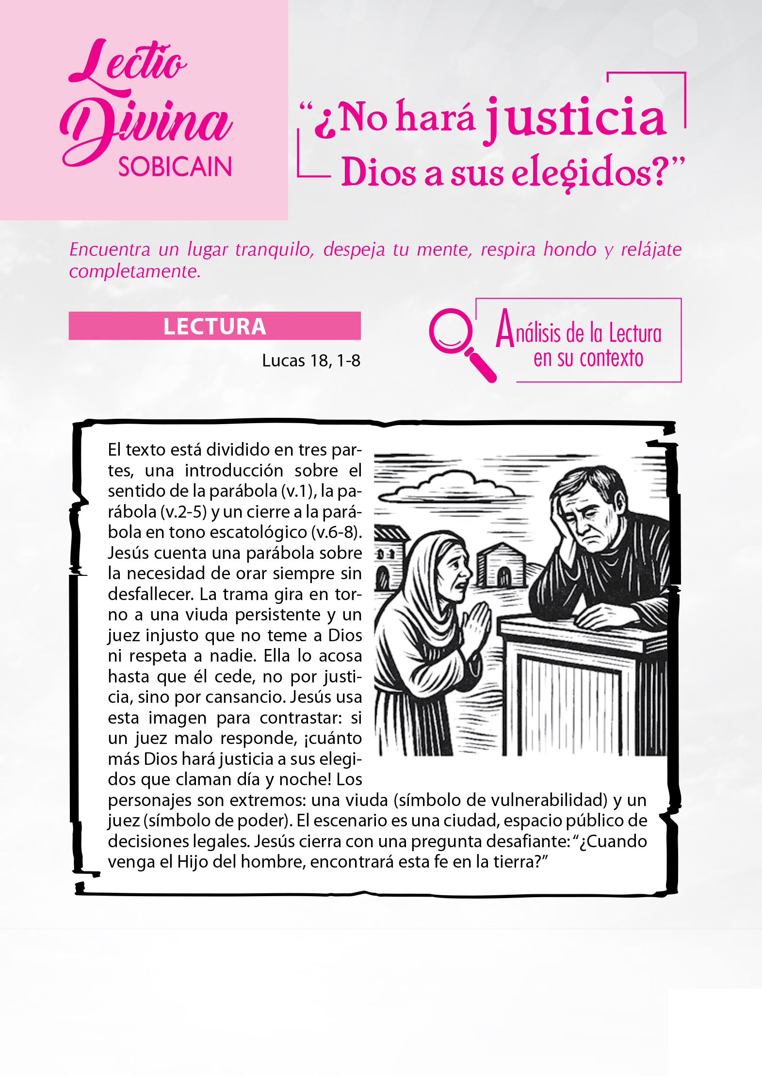 Lectio Divina del 19/10/2025