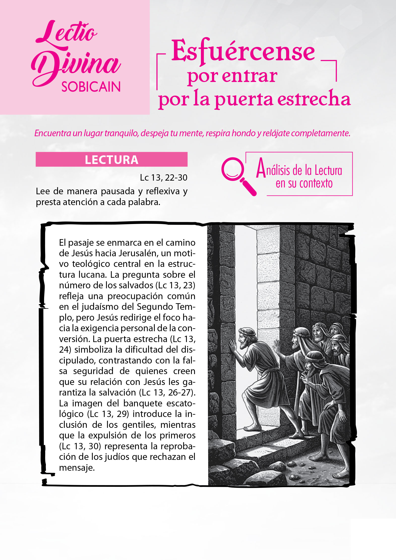Lectio Divina del 24/08/2025