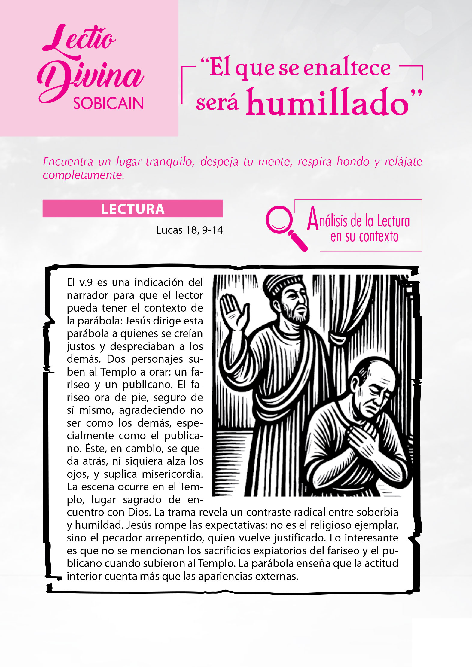 Lectio Divina del 26/10/2025