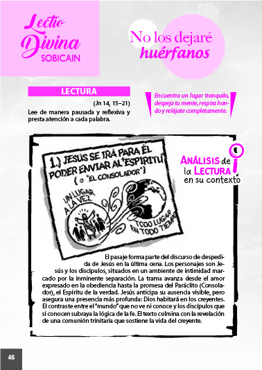 Lectio Divina: No los dejaré huérfanos