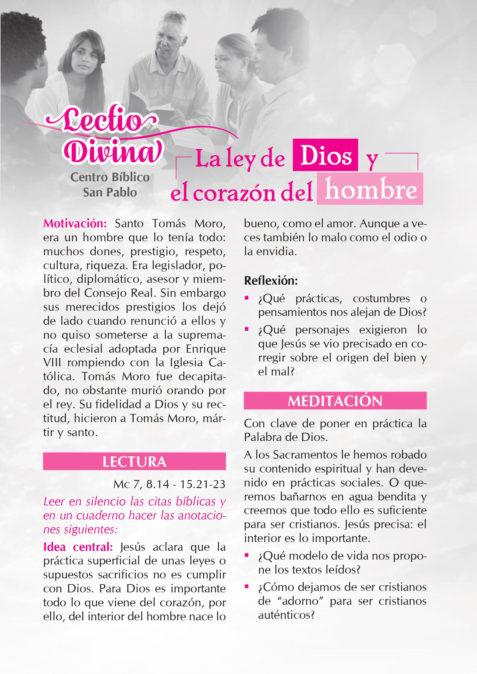 Lectio Divina Virtual 01/09/2024