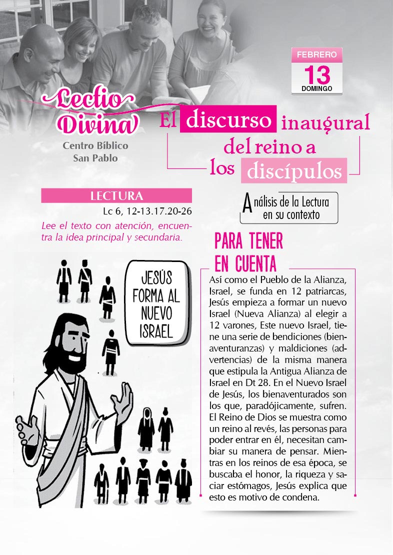 Lectio Divina Virtual 13/02/2022