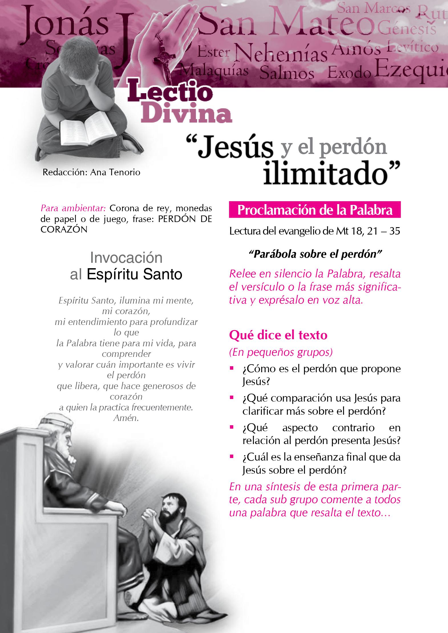 Lectio Divina Virtual 17/09/2023