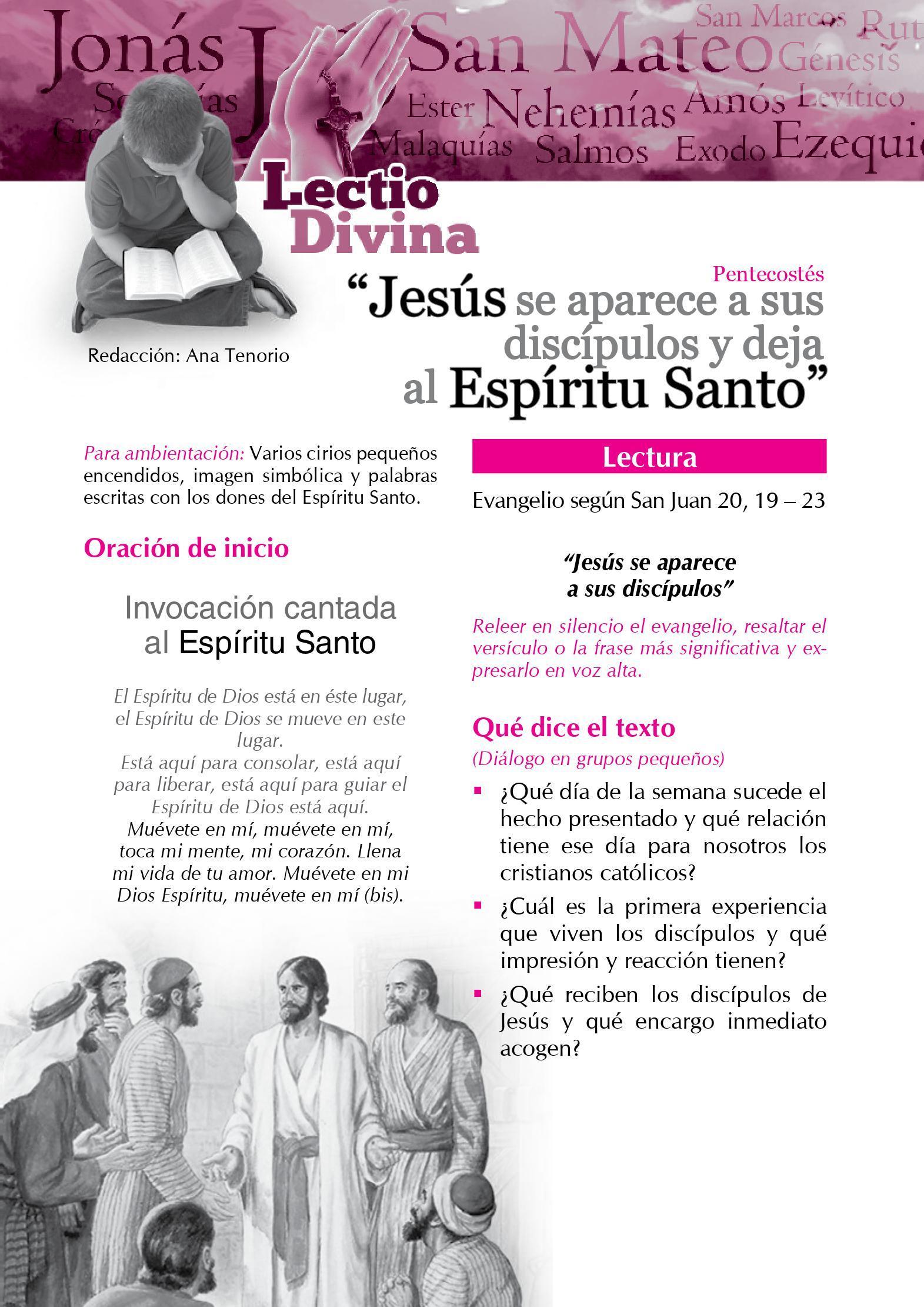 Lectio Divina Virtual 28/05/2023