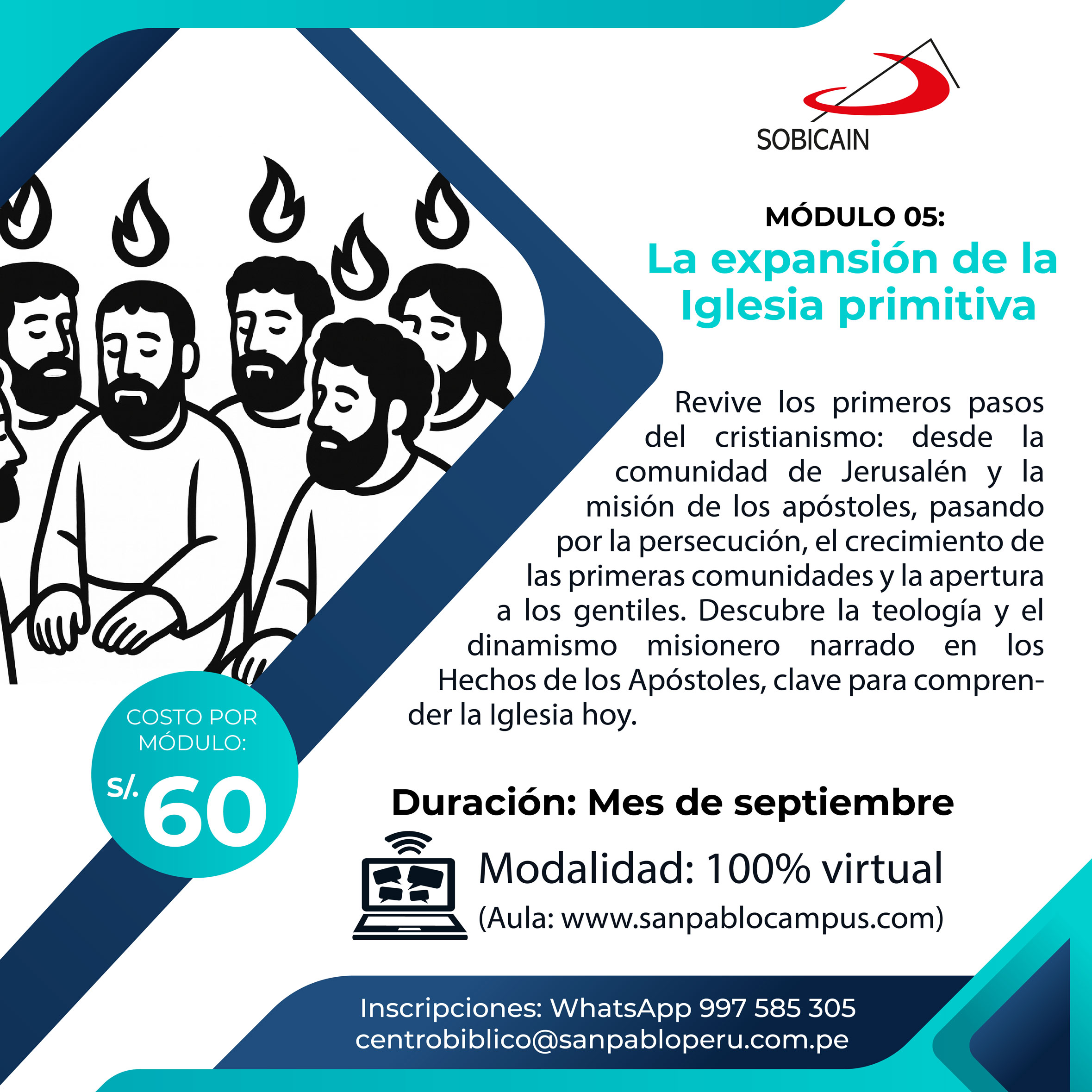 Curso Virtual: “La expansión de la Iglesia primitiva” 2025