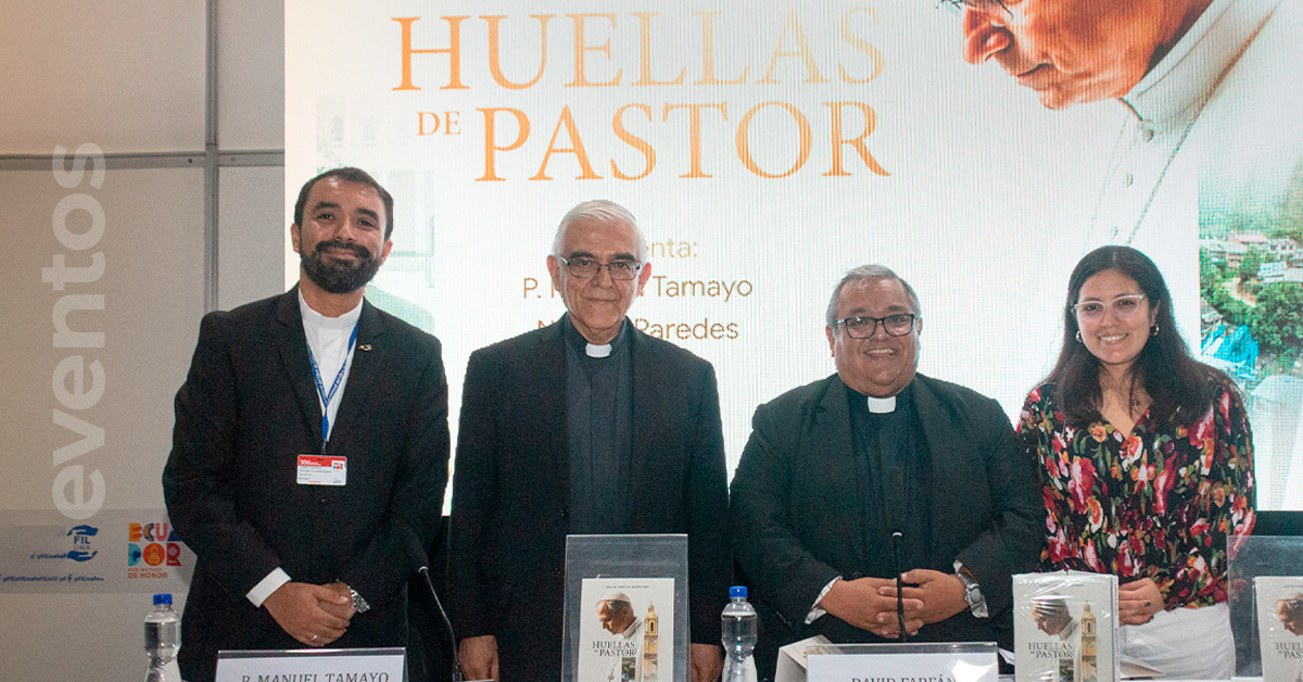 Editorial San Pablo presenta "Huellas de pastor" del P. David Farfán en la FIL Lima 2026