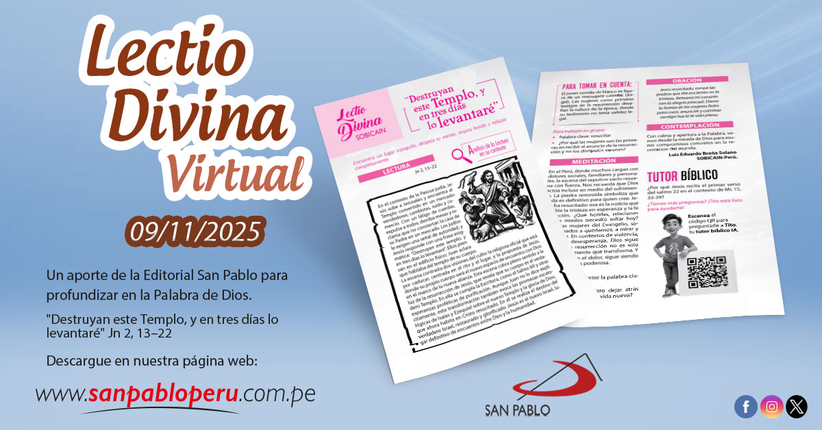 Lectio Divina del 09/11/2025