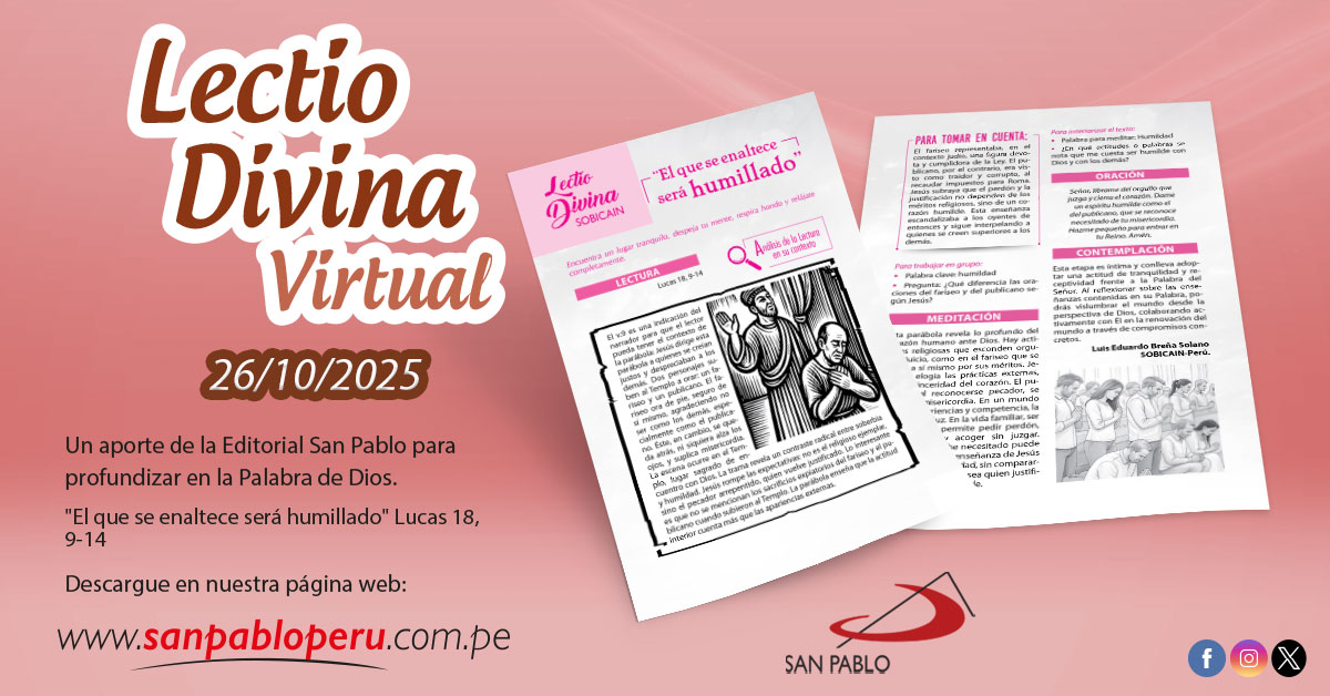 Lectio Divina del 26/10/2025