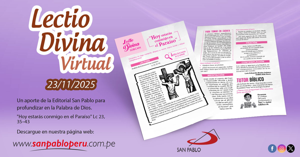 Lectio Divina del 23/11/2025