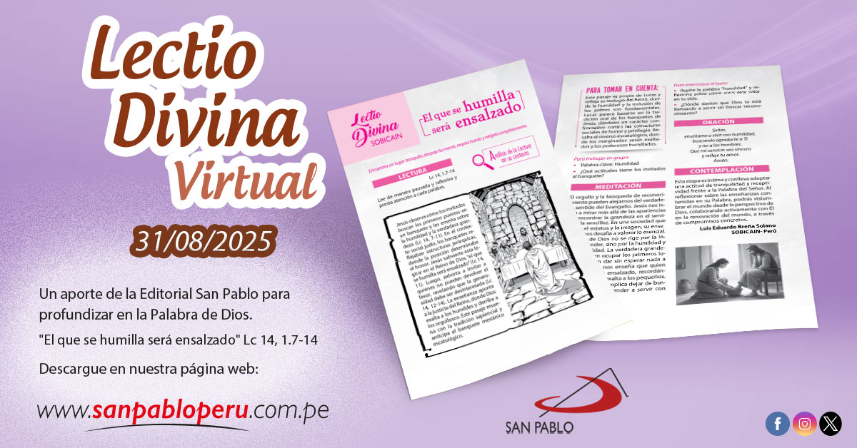 Lectio Divina del 31/08/2025