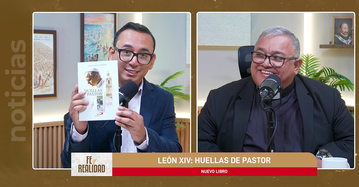 P. David Farfán presenta «Huellas de pastor» en el programa Fe y Realidad del Arzobispado de Lima